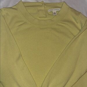 BR Yellow Crew Neck Top